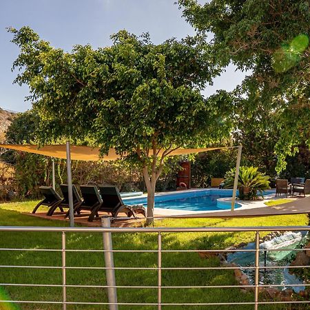 Iris Stone Built Villa Milatos Dış mekan fotoğraf
