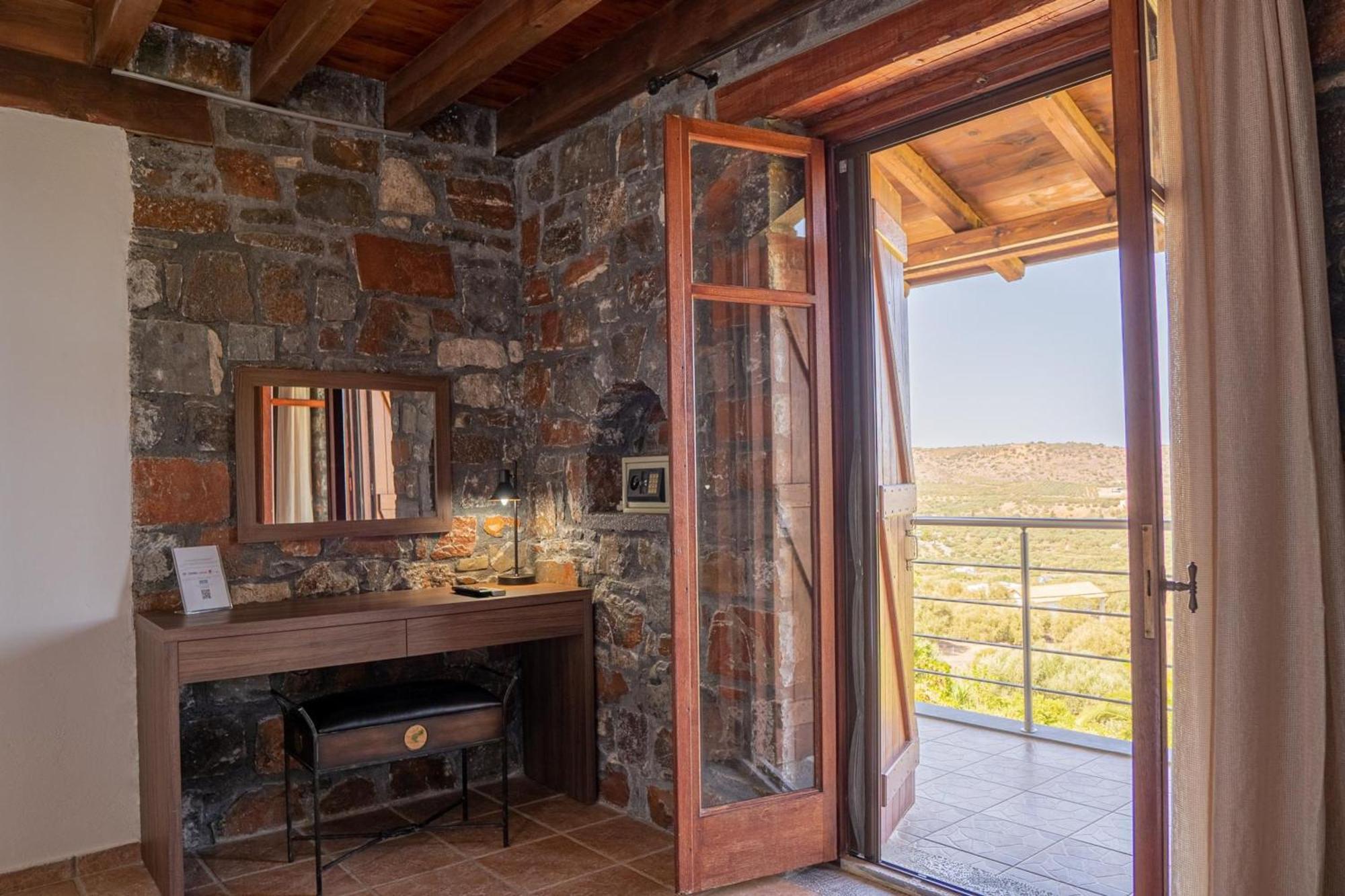 Iris Stone Built Villa Milatos Dış mekan fotoğraf