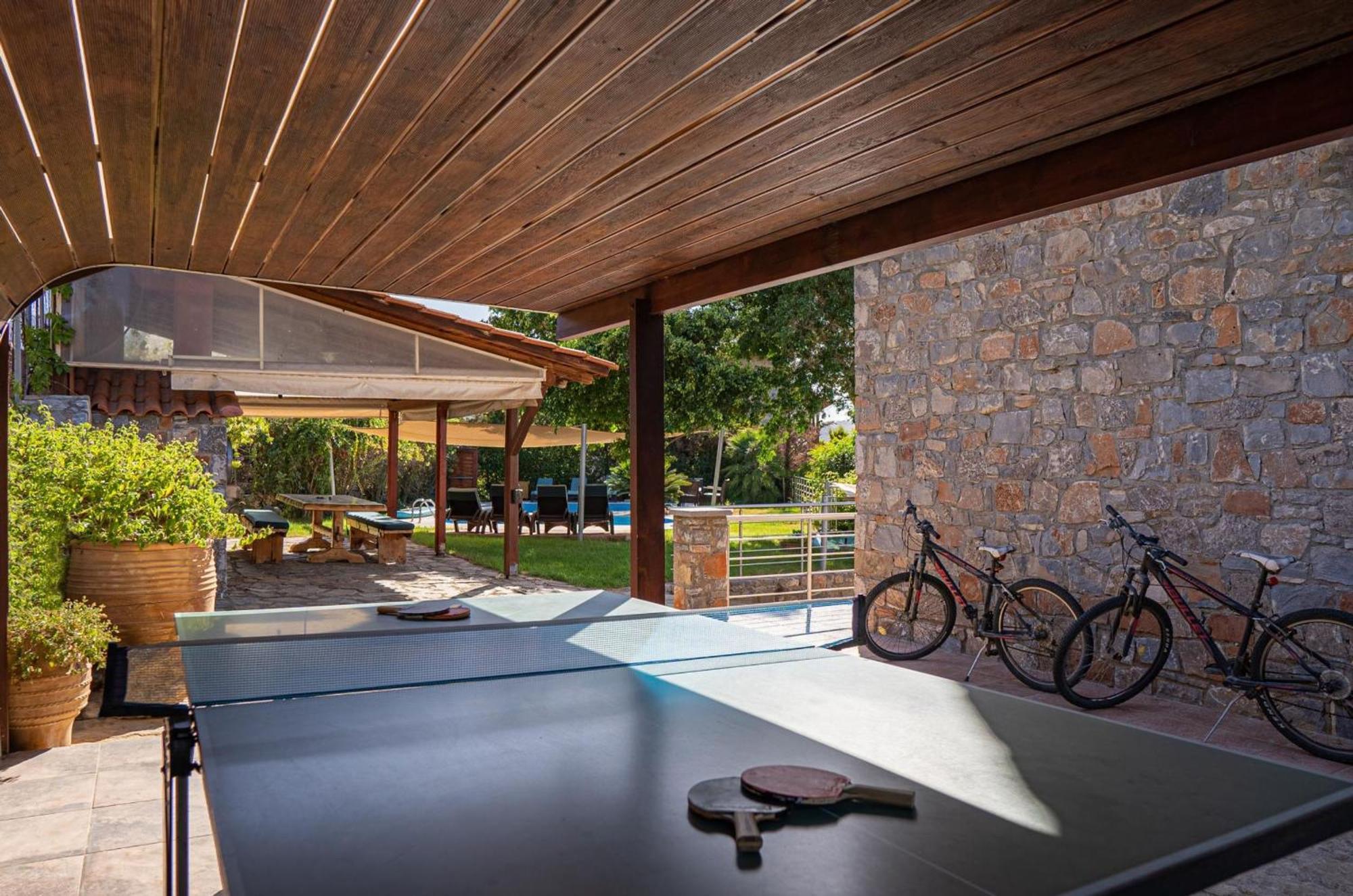 Iris Stone Built Villa Milatos Dış mekan fotoğraf